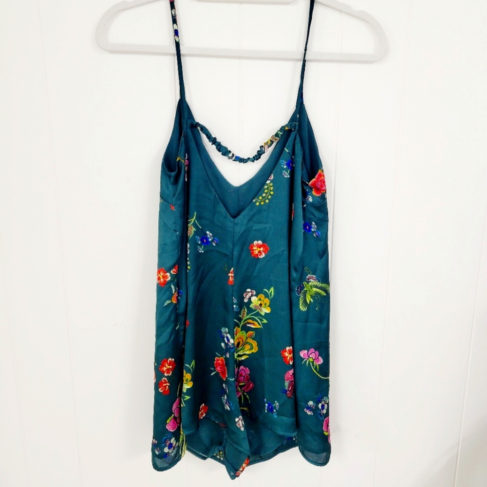Bershka silk romper